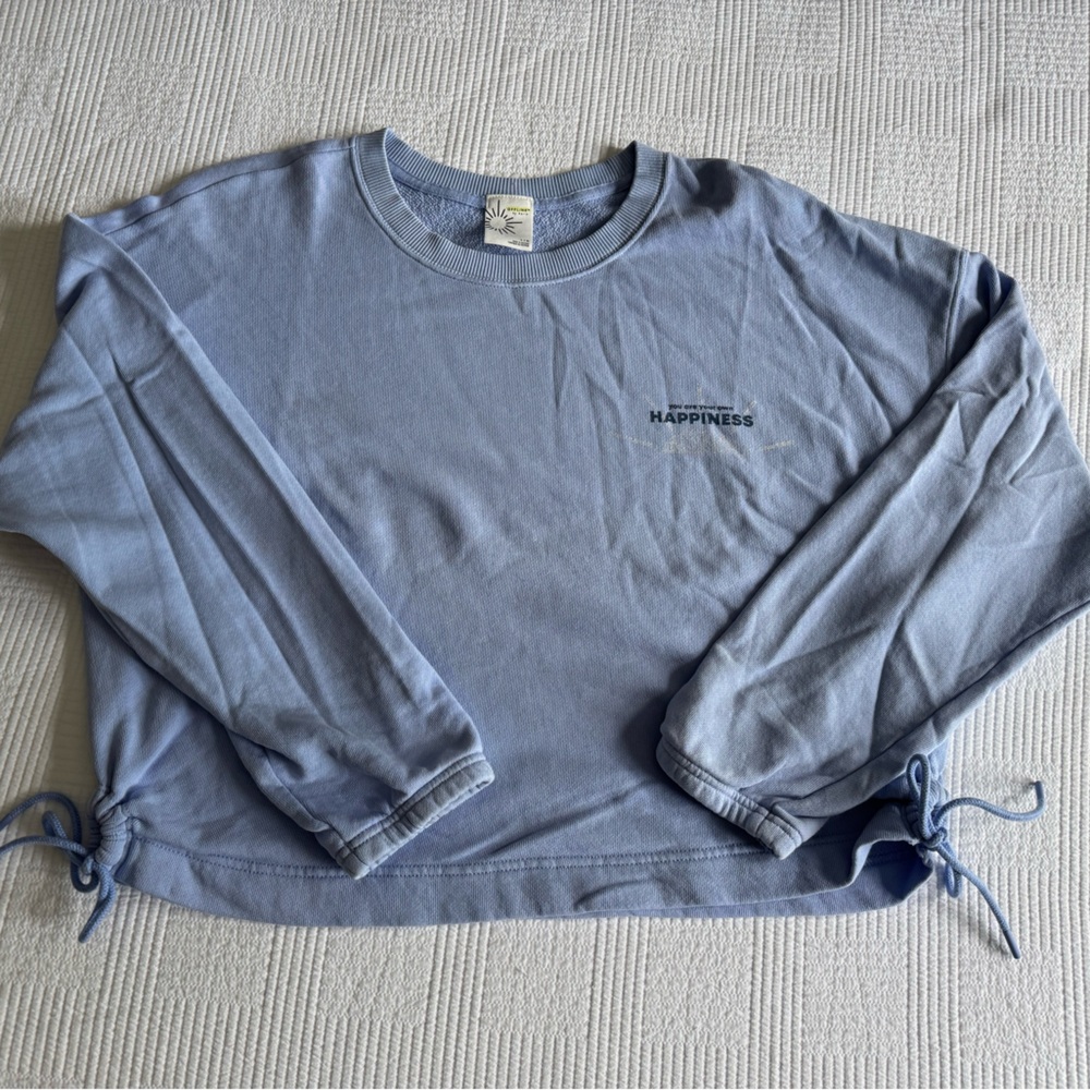 Aerie Sky Blue Crewneck Top